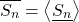\begin{equation*} \xglob\Sn =  \ex{\xloc\Sn} \end{equation*}