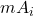 Rendered by QuickLaTeX.com mA_i