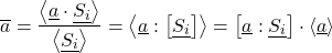 \begin{equation*} \albedog = \frac{\ex{\albedol\cdot\xloc\isi}}{\ex{\xloc\isi}} = \exw{\albedol}{\xloc\isi} = \mc{\albedol}{\xloc\isi}\cdot\ex{\albedol} \end{equation*}